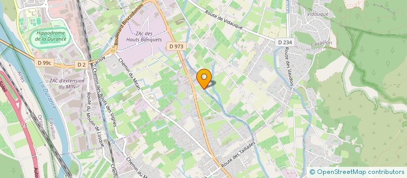 localisation de l'entreprise QUALI-REPAS  CHEVAL-BLANC