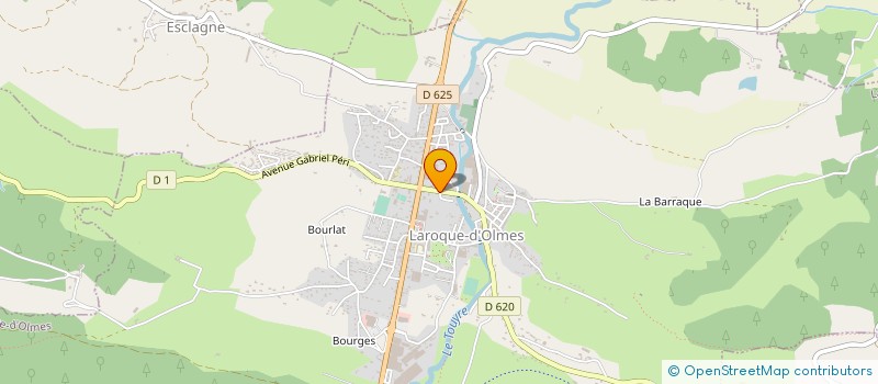 localisation de l'entreprise QUALI&SERVICES à LAROQUE-D'OLMES
