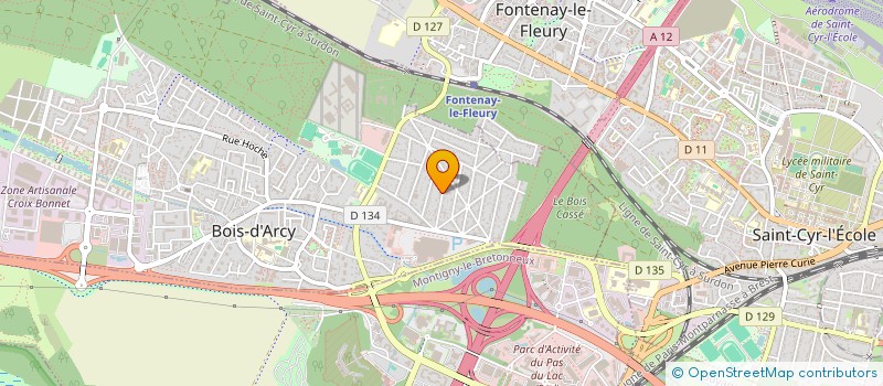 localisation de l'entreprise QUALI TRANSPORT à BOIS D ARCY
