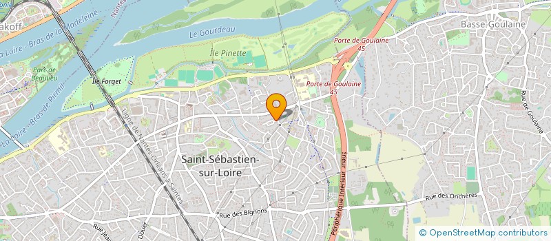localisation de l'entreprise QUALI VTC à SAINT-SEBASTIEN-SUR-LOIRE