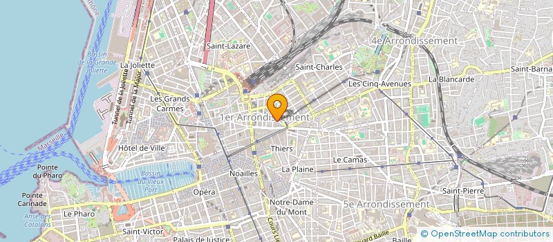 localisation de l'entreprise QUALIA à MARSEILLE