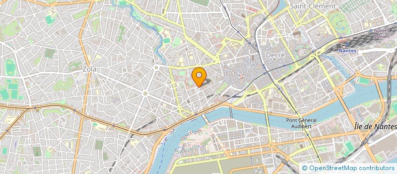 localisation de l'entreprise QUALIBATI à NANTES