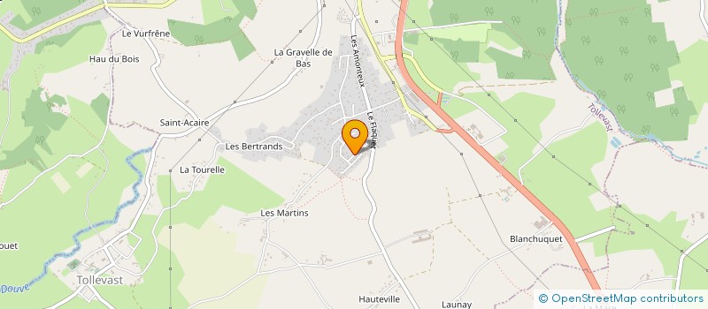 localisation de l'entreprise QUALIBETON SNC à CHERBOURG-EN-COTENTIN