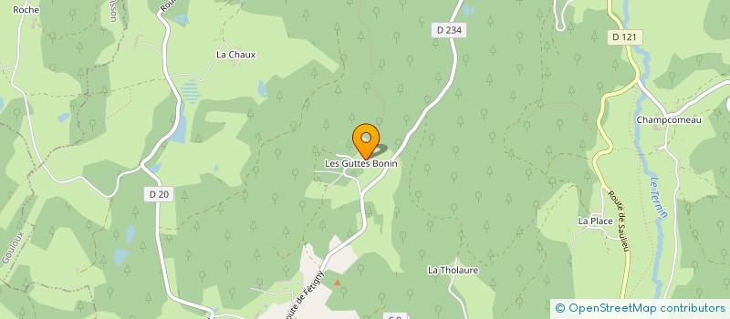 localisation de l'entreprise QUALIBRE à GIEN-SUR-CURE