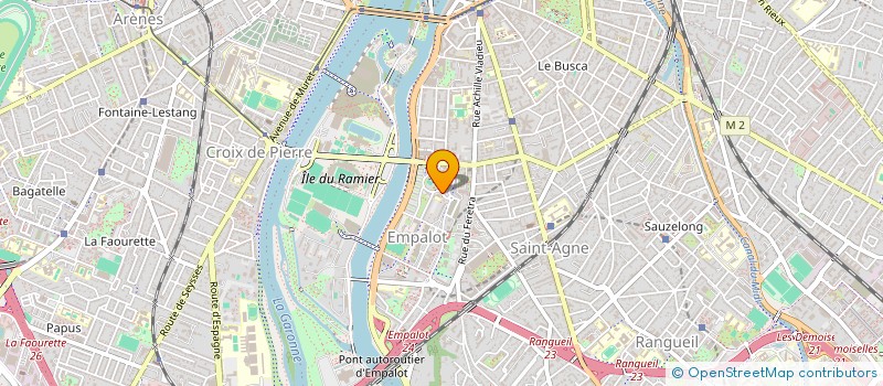 localisation de l'entreprise QUALICIE  TOULOUSE