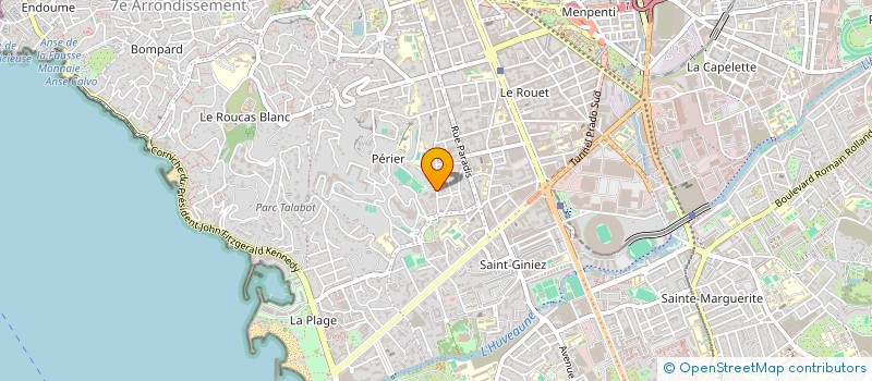 localisation de l'entreprise QUALICINE  MARSEILLE