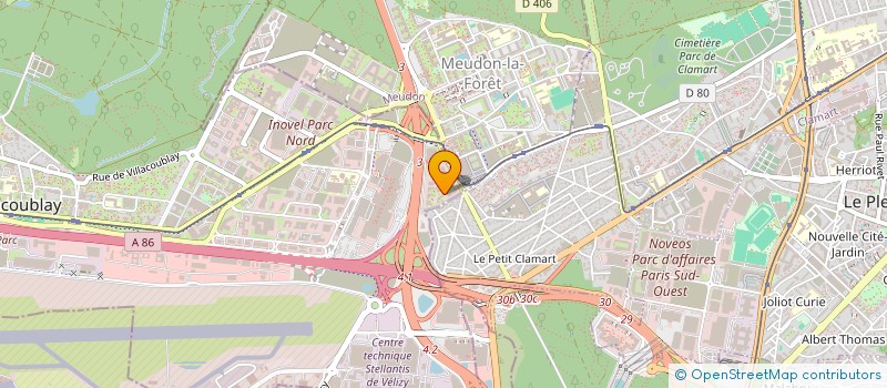 localisation de l'entreprise QUALICONSULT  à VELIZY-VILLACOUBLAY
