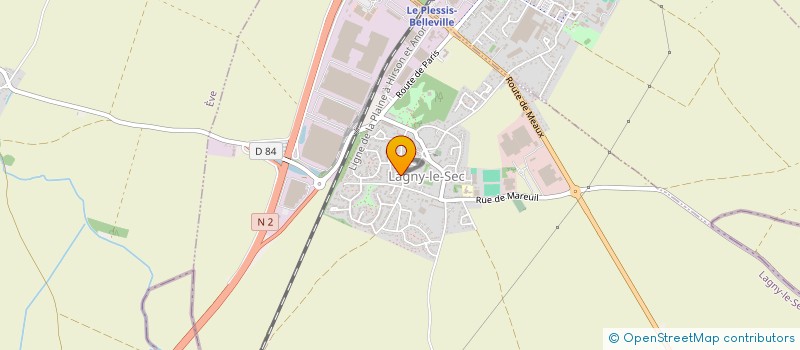 localisation de l'entreprise QUALIDURABLE  LAGNY-LE-SEC