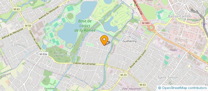 localisation de l'entreprise QUALIETYS  TOURNEFEUILLE