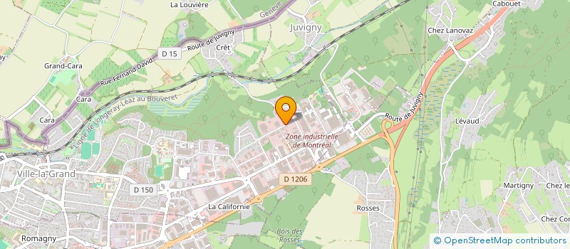 localisation de l'entreprise QUALIFILMS à THONON-LES-BAINS
