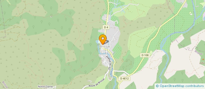 localisation de l'entreprise QUALIFLEX QSE  BRISSAC