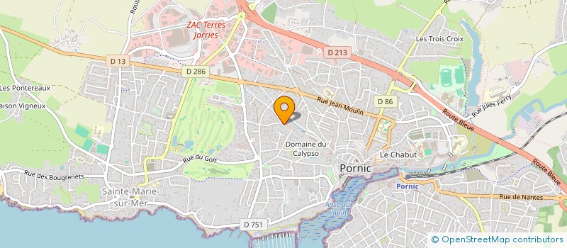 localisation de l'entreprise QUALIFORM CONSULTANTS à PORNIC