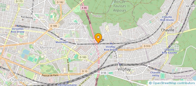 localisation de l'entreprise QUALIGEO EXPERT à VIROFLAY