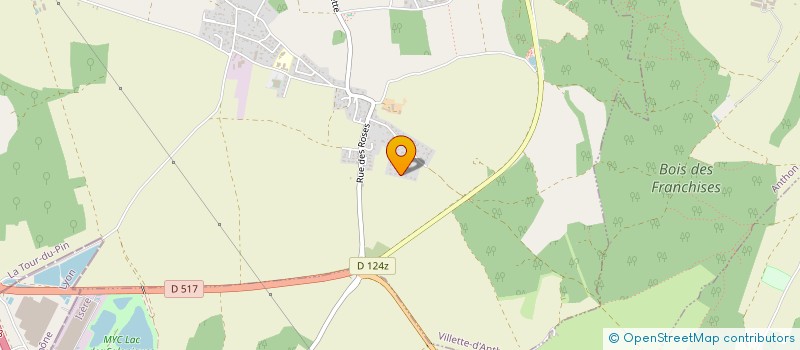 localisation de l'entreprise QUALIJET  VILLETTE-D'ANTHON