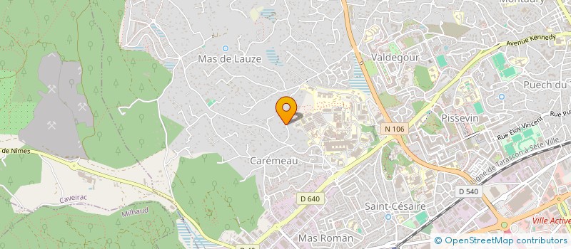 localisation de l'entreprise QUALIMECA à NIMES