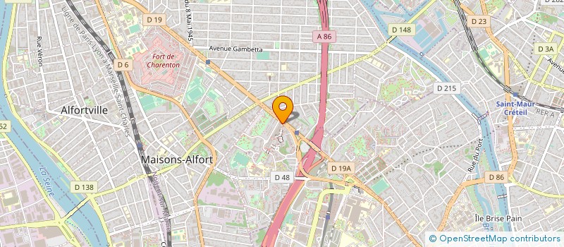 localisation de l'entreprise QUALIMEDIS à MAISONS-ALFORT