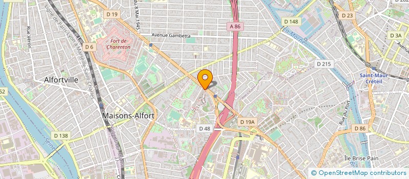 localisation de l'entreprise QUALIMEDIS à MAISONS-ALFORT