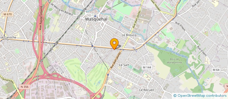 localisation de l'entreprise QUALIMETRIE à VILLENEUVE-D'ASCQ