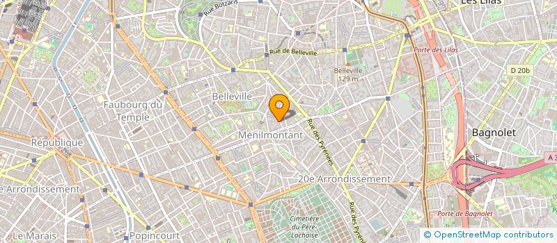 localisation de l'entreprise QUALINETTOYAGE  PARIS