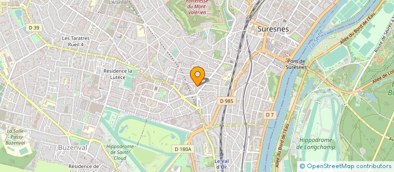 localisation de l'entreprise QUALINSYS à SURESNES
