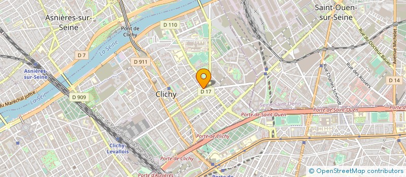 localisation de l'entreprise QUALIPAC à CLICHY