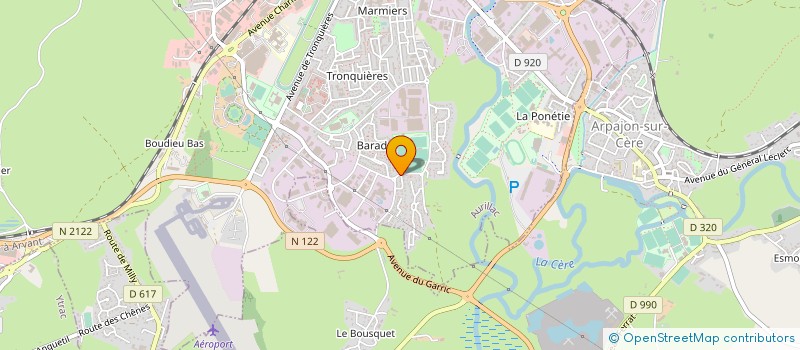 localisation de l'entreprise QUALIPAC AURILLAC à AURILLAC