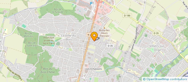 localisation de l'entreprise QUALIPOSE à LONGPONT-SUR-ORGE