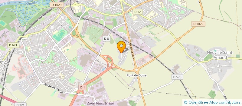 localisation de l'entreprise QUALIPOSE  NEUVILLE-SAINT-AMAND