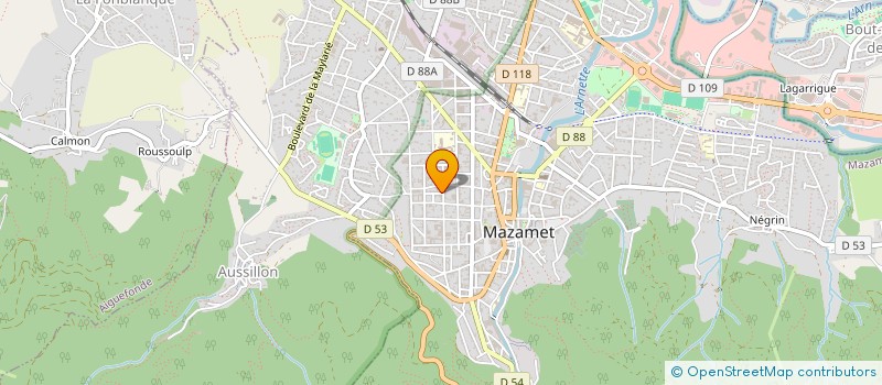 localisation de l'entreprise QUALIPOSE SUD à MAZAMET