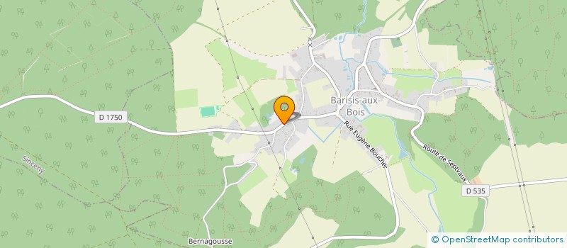 localisation de l'entreprise QUALIPRATIK  BARISIS-AUX-BOIS