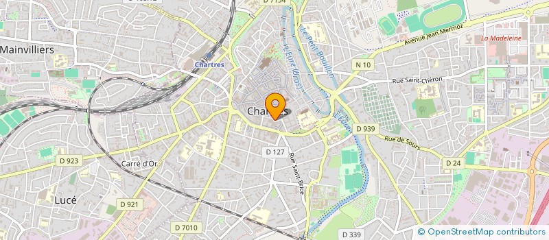 localisation de l'entreprise QUALIPRO à CHARTRES