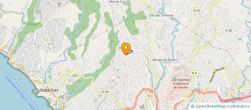 localisation de l'entreprise QUALIPRO DIGITALL ACADEMY  FORT-DE-FRANCE