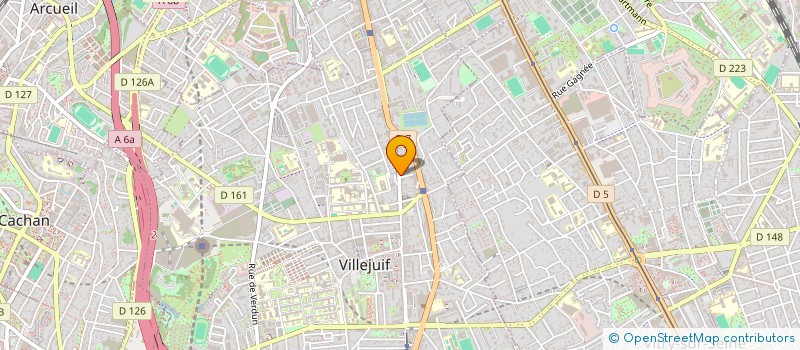localisation de l'entreprise QUALIPROPRE à VILLEJUIF