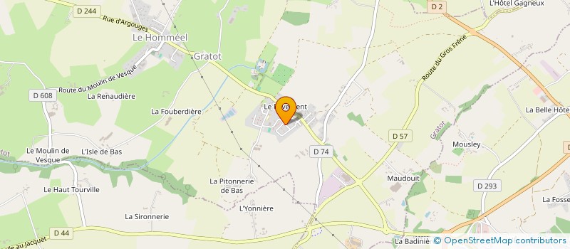 localisation de l'entreprise QUALIPSY  HEUGUEVILLE-SUR-SIENNE