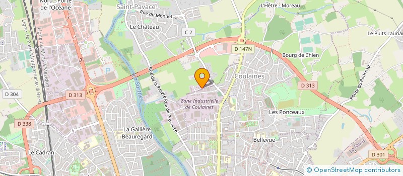 localisation de l'entreprise QUALIRETRAITE à SAINT-PAVACE