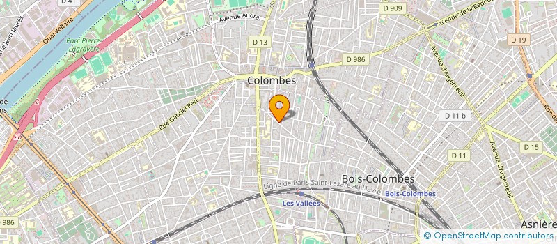 localisation de l'entreprise QUALIS ARTIFEX  COLOMBES