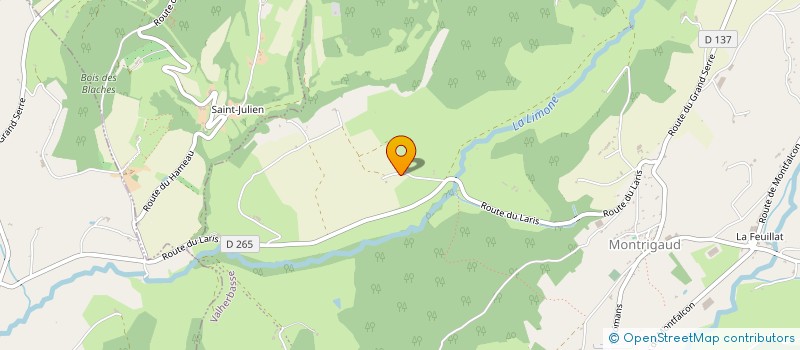 localisation de l'entreprise QUALISENS IMMO  VALHERBASSE