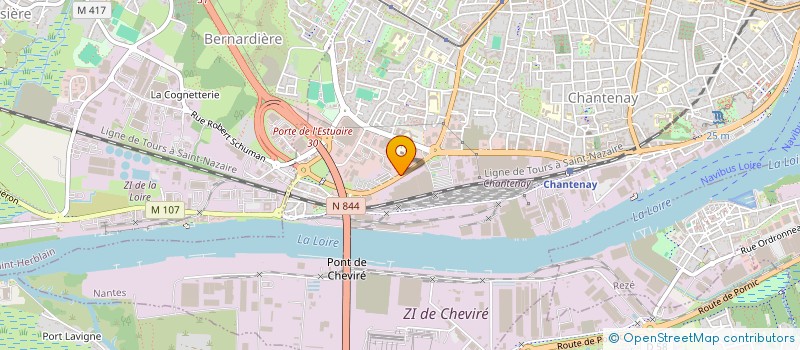 localisation de l'entreprise QUALISSIMMO à NANTES