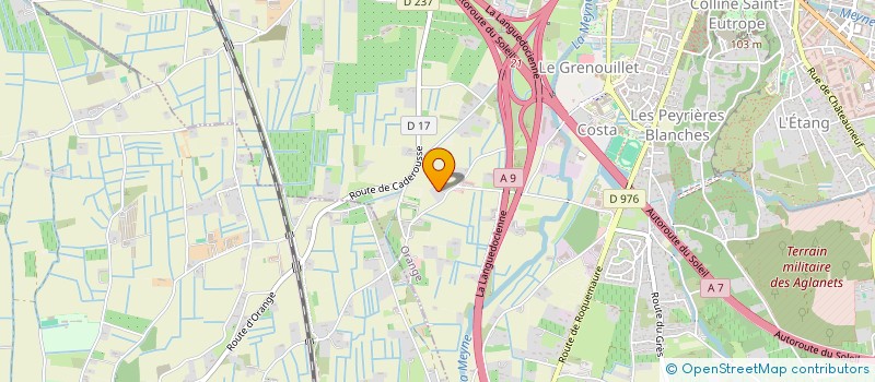 localisation de l'entreprise QUALISUR à ORANGE