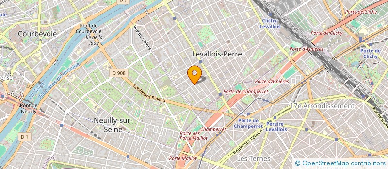 localisation de l'entreprise QUALIT&CHIC à LEVALLOIS-PERRET