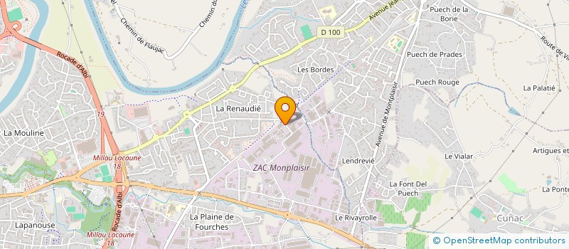 localisation de l'entreprise QUALIT ENERGY SARL à ALBI