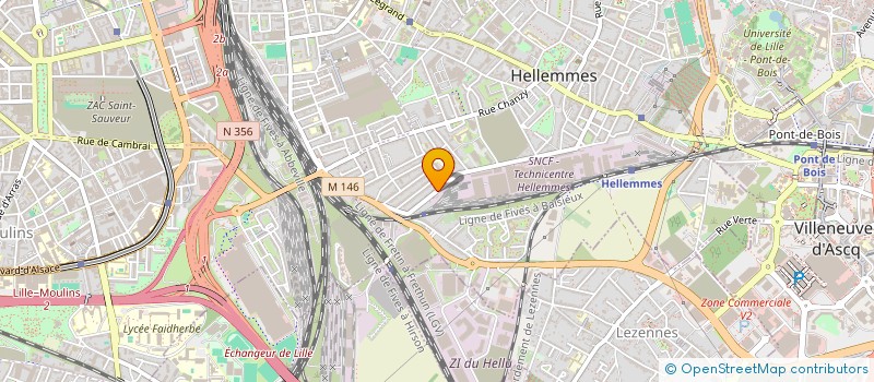 localisation de l'entreprise QUALIT'PIZZA à LILLE