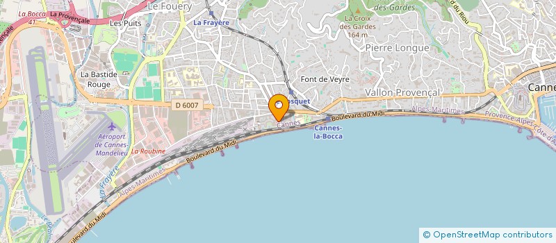 localisation de l'entreprise QUALIT RENOV AZUR à CANNES