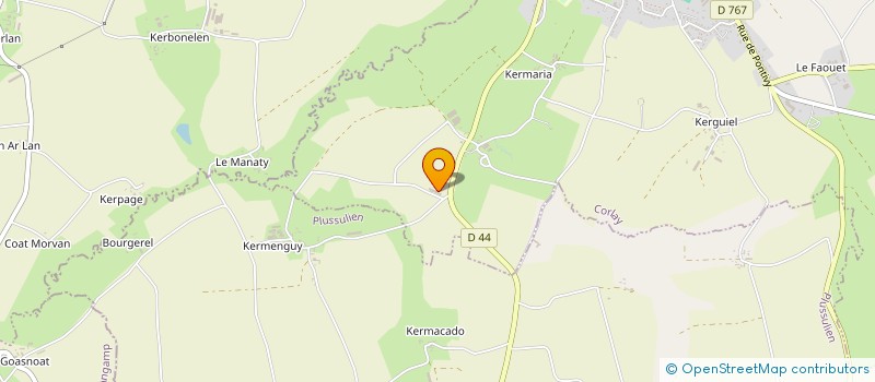 localisation de l'entreprise QUALIT' & SOL  LA HARMOYE