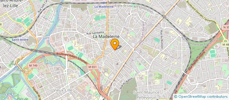 localisation de l'entreprise QUALITAO à LA MADELEINE