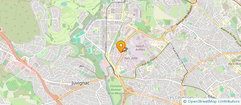 localisation de l'entreprise QUALITE CERTIFICATION COMMUNICATION à MONTPELLIER