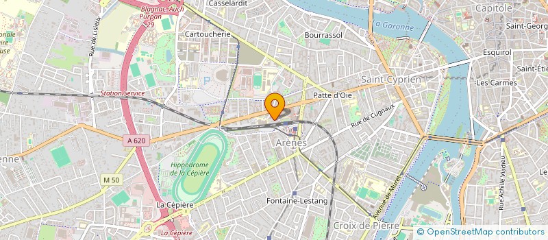 localisation de l'entreprise QUALITE D'ETRE à TOULOUSE