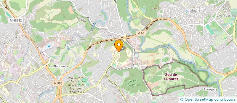 localisation de l'entreprise QUALITE EN RECHERCHE ET ENSEIGNEMENT SUPERIEUR à MONTPELLIER
