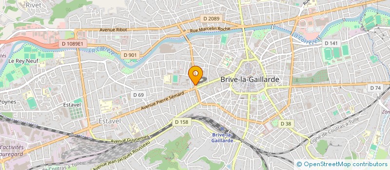 localisation de l'entreprise QUALITE ET TRADITIONS  BRIVE-LA-GAILLARDE