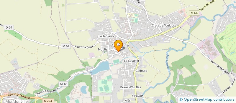 localisation de l'entreprise QUALITE FRANCAISE CONSTRUCTION à AUSSONNE